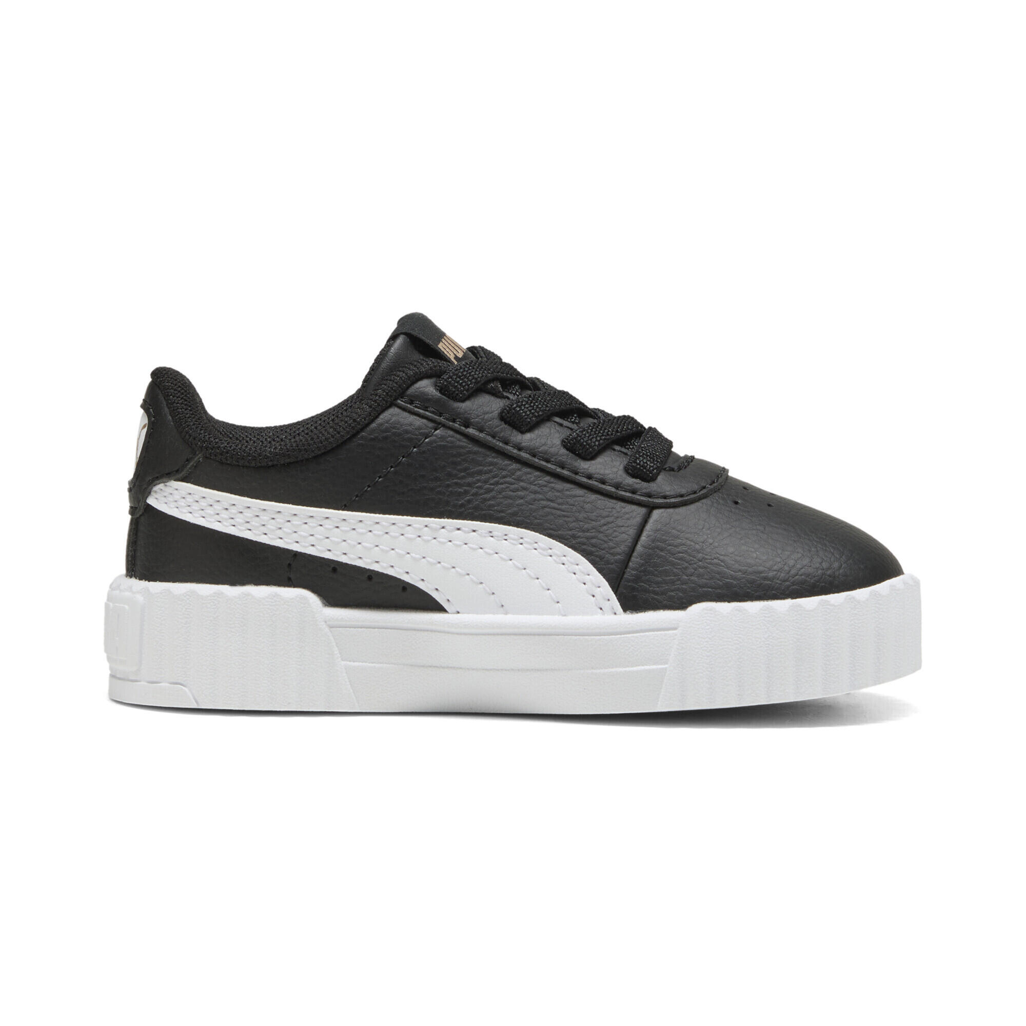 Sneakers Carina 3.0 per bimbi ai primi passi PUMA Black White Gold 5/7