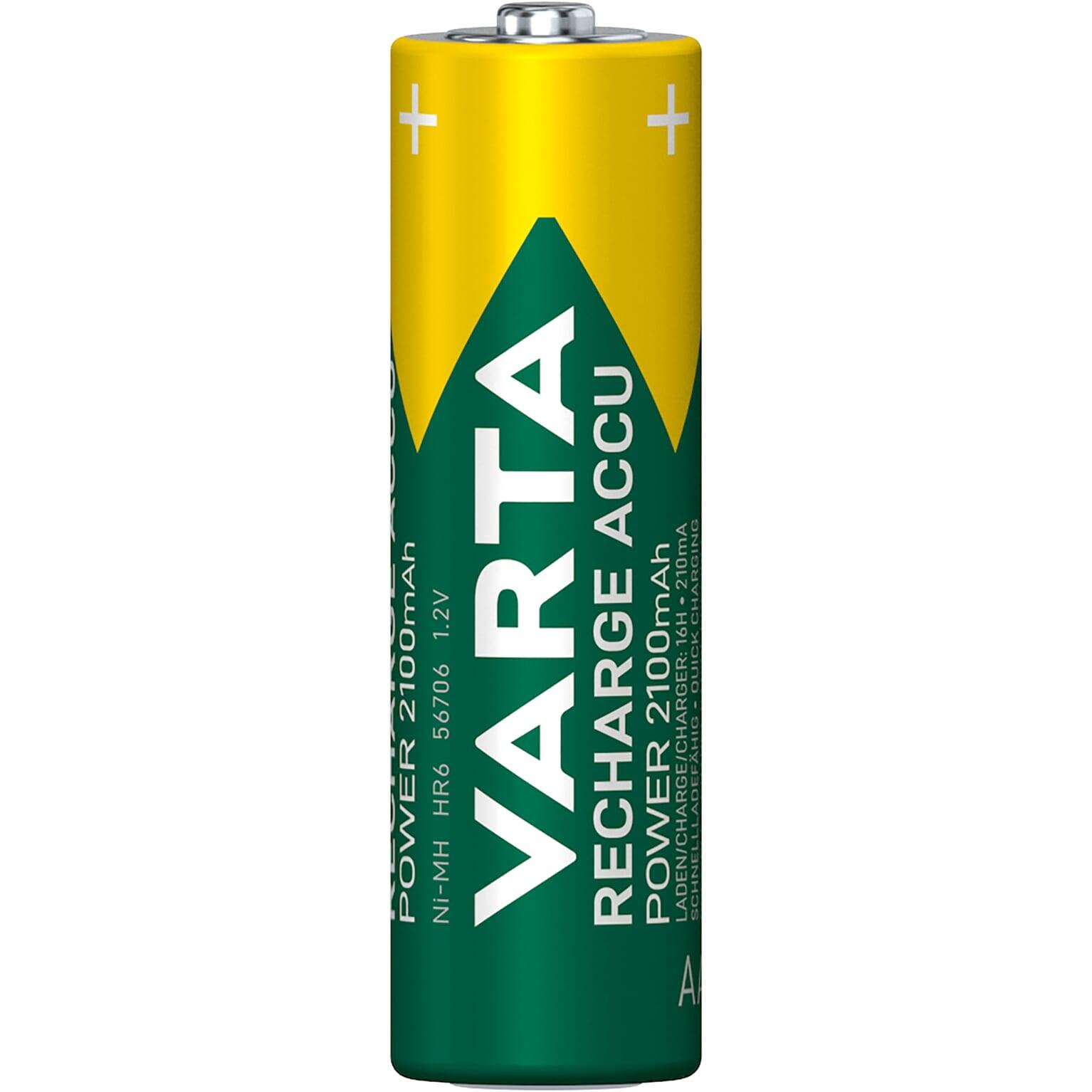 Battery Sales Europe Oplaadbare penlite batterij aa 2100mah nimh 1.2v per 4 op 2/2