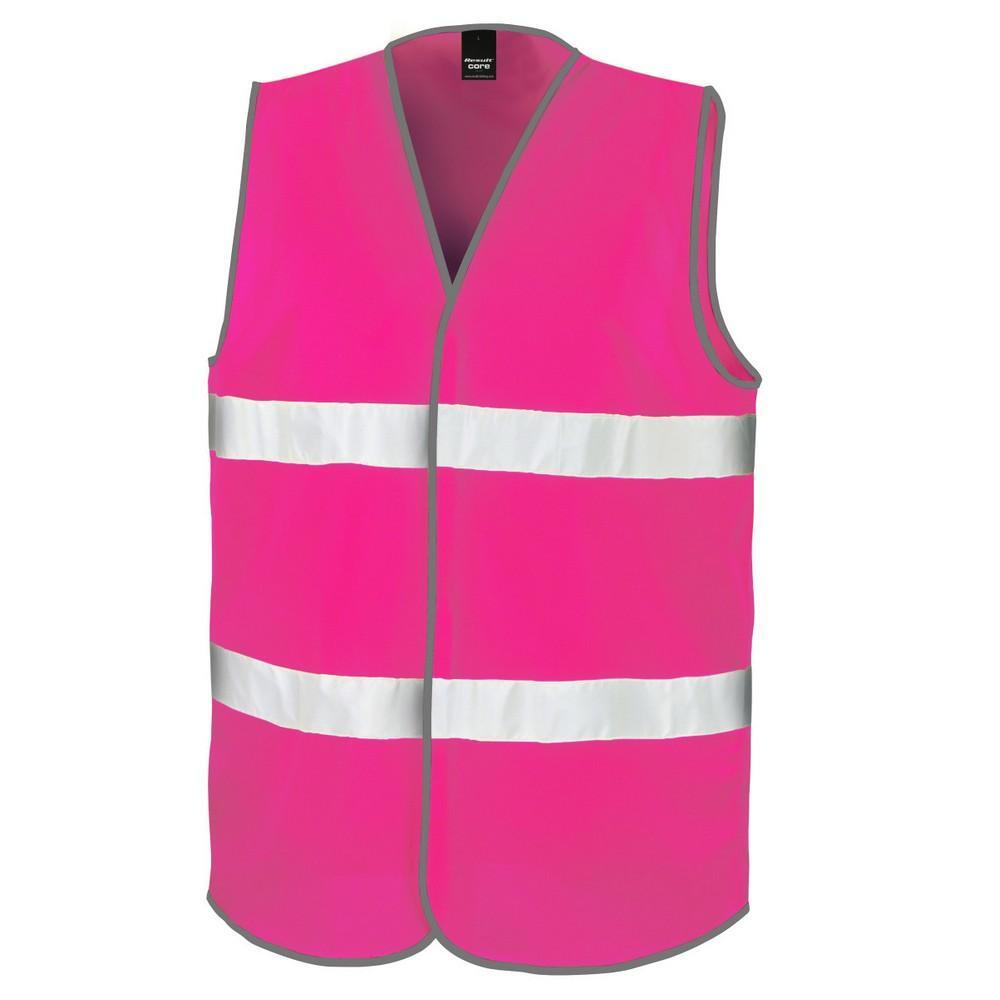 SAFEGUARD By Gilet Haute Visibilité ENHANCE Adulte (Rose Fluo) 2/3