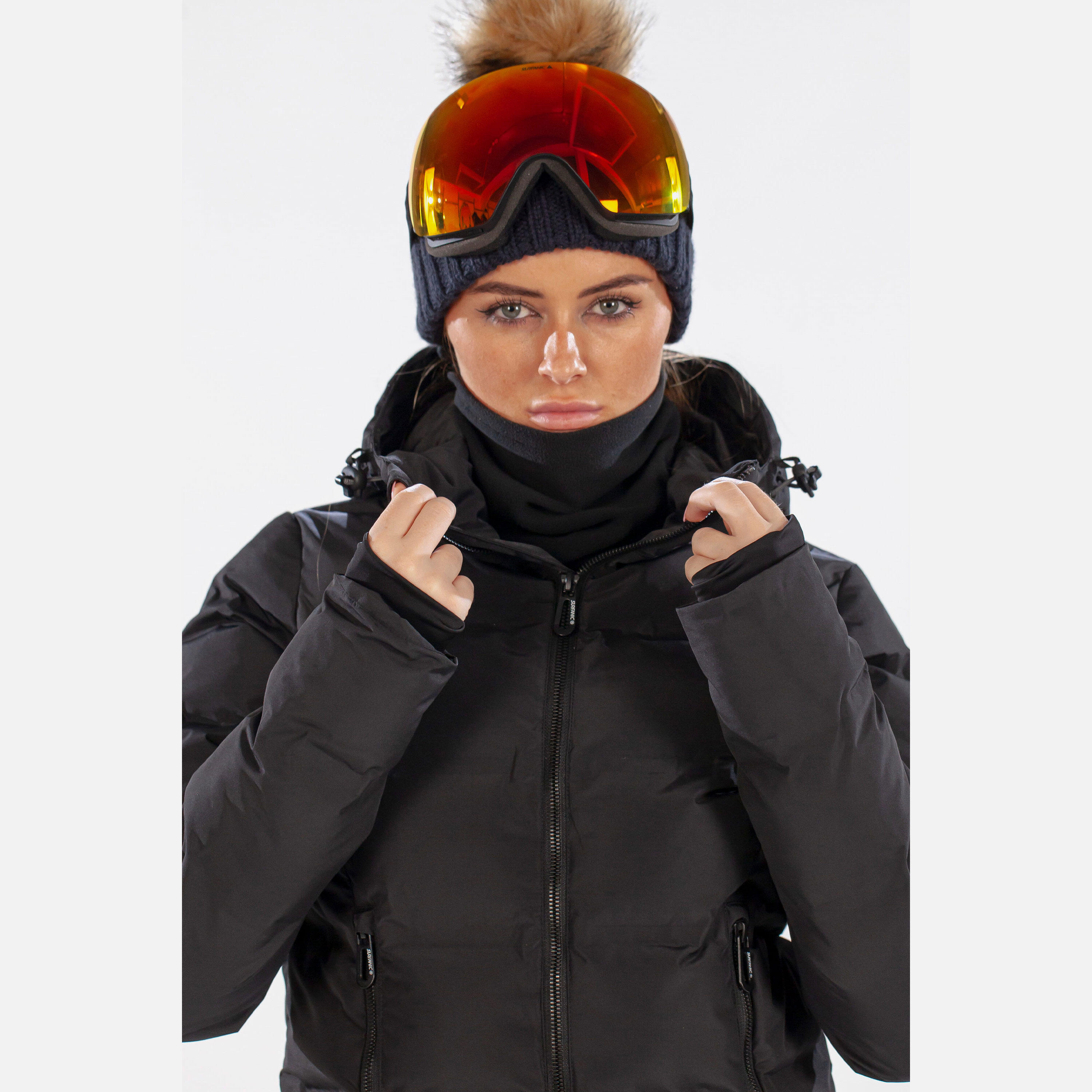 Venus Womens Ski Jacket Black 5/7