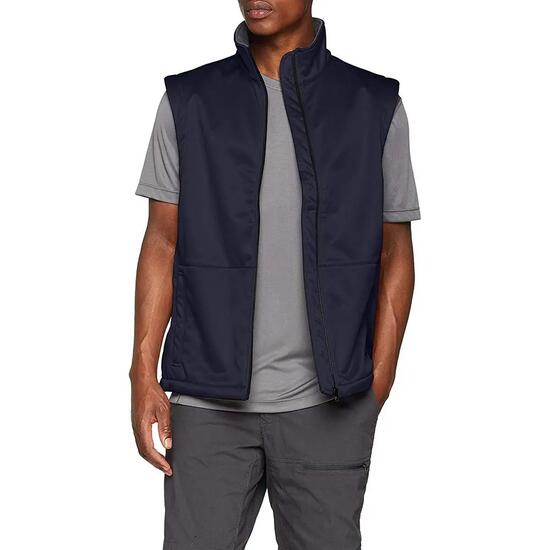 Heren Core Soft Shell Bodywarmer Jacket (Marineblauw)