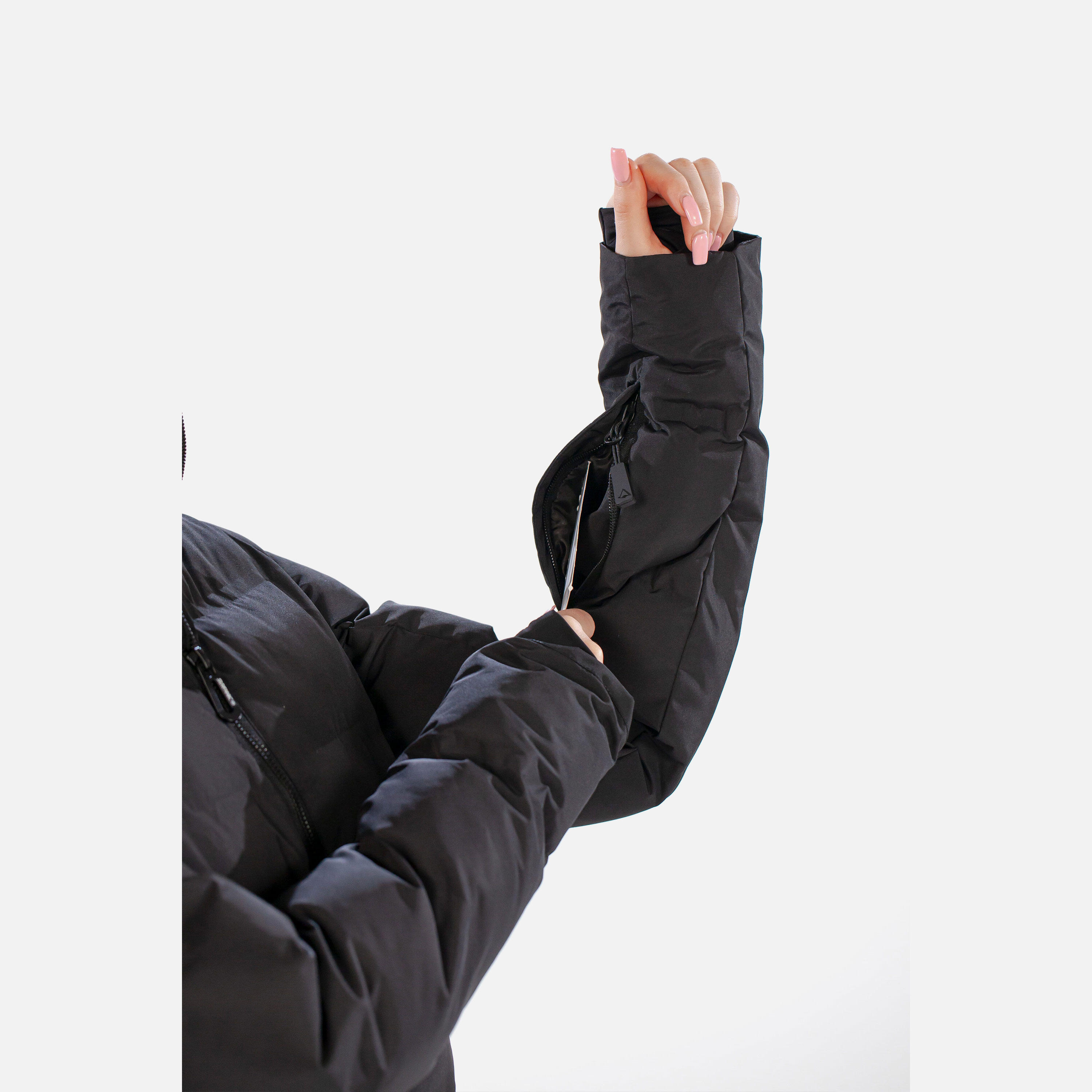 Venus Womens Ski Jacket Black 6/7