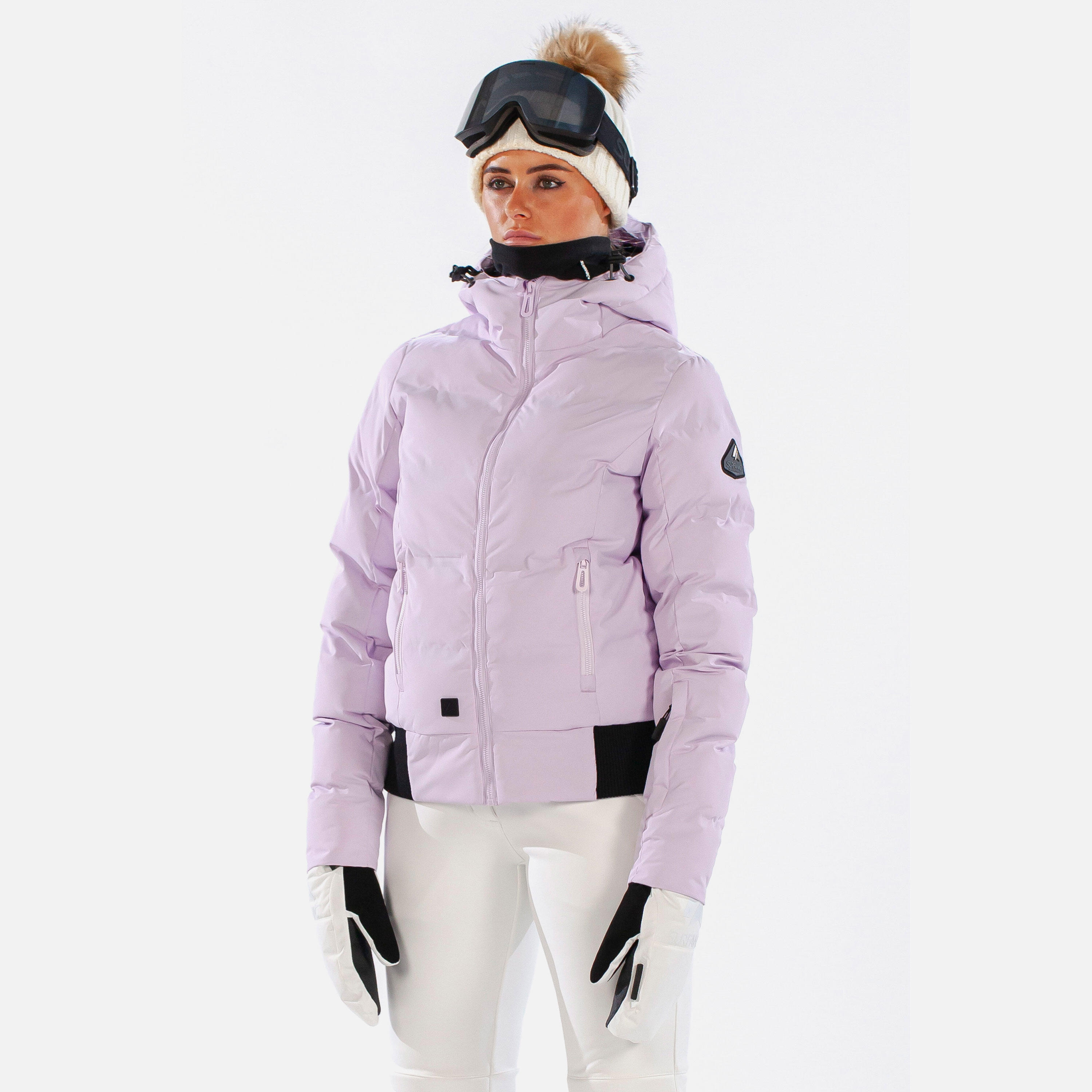 SURFANIC Venus Womens Ski Jacket Ice Lilac