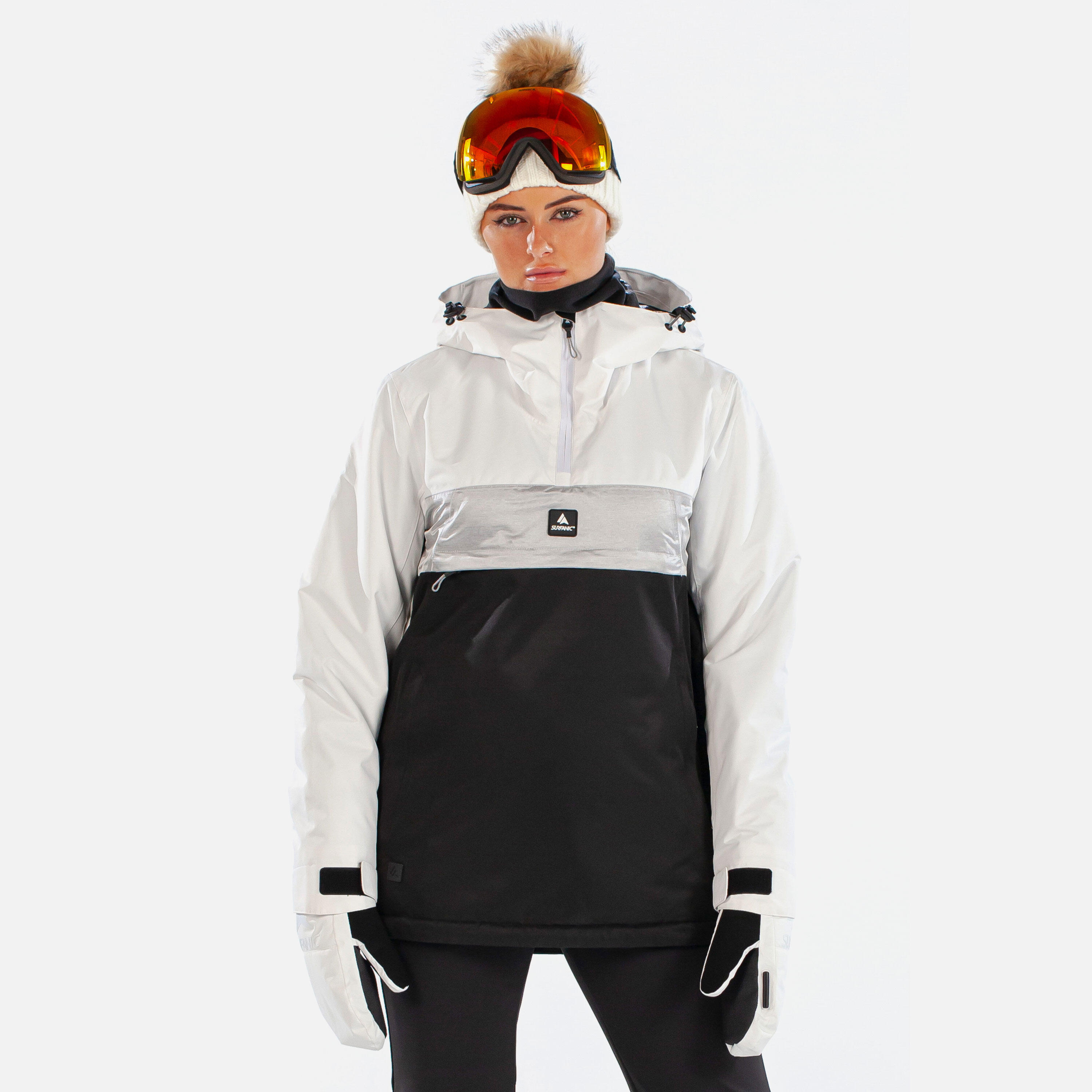 SURFANIC Odyssey Womens Ski Jacket Optic White