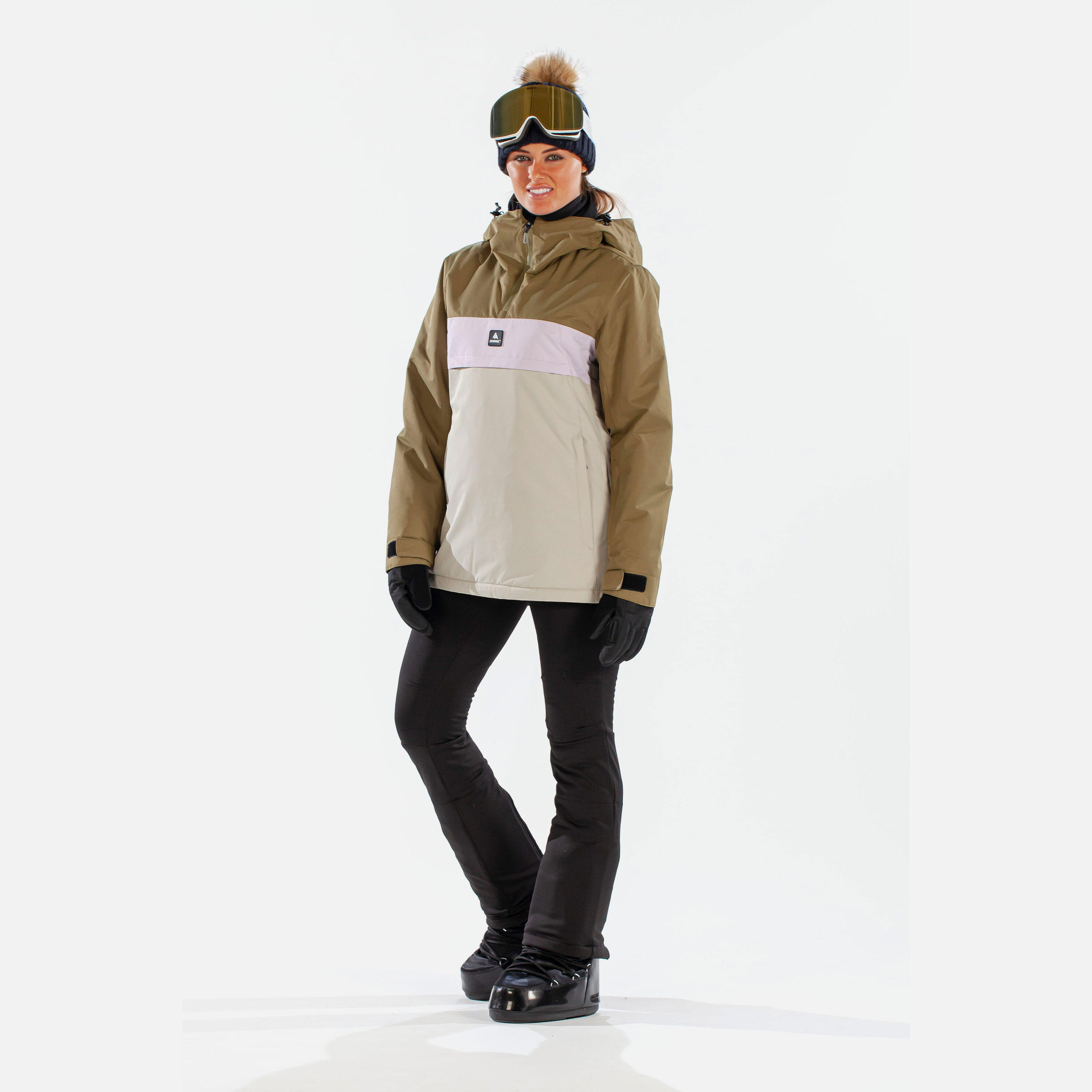Odyssey Womens Ski Jacket Olive 2/7