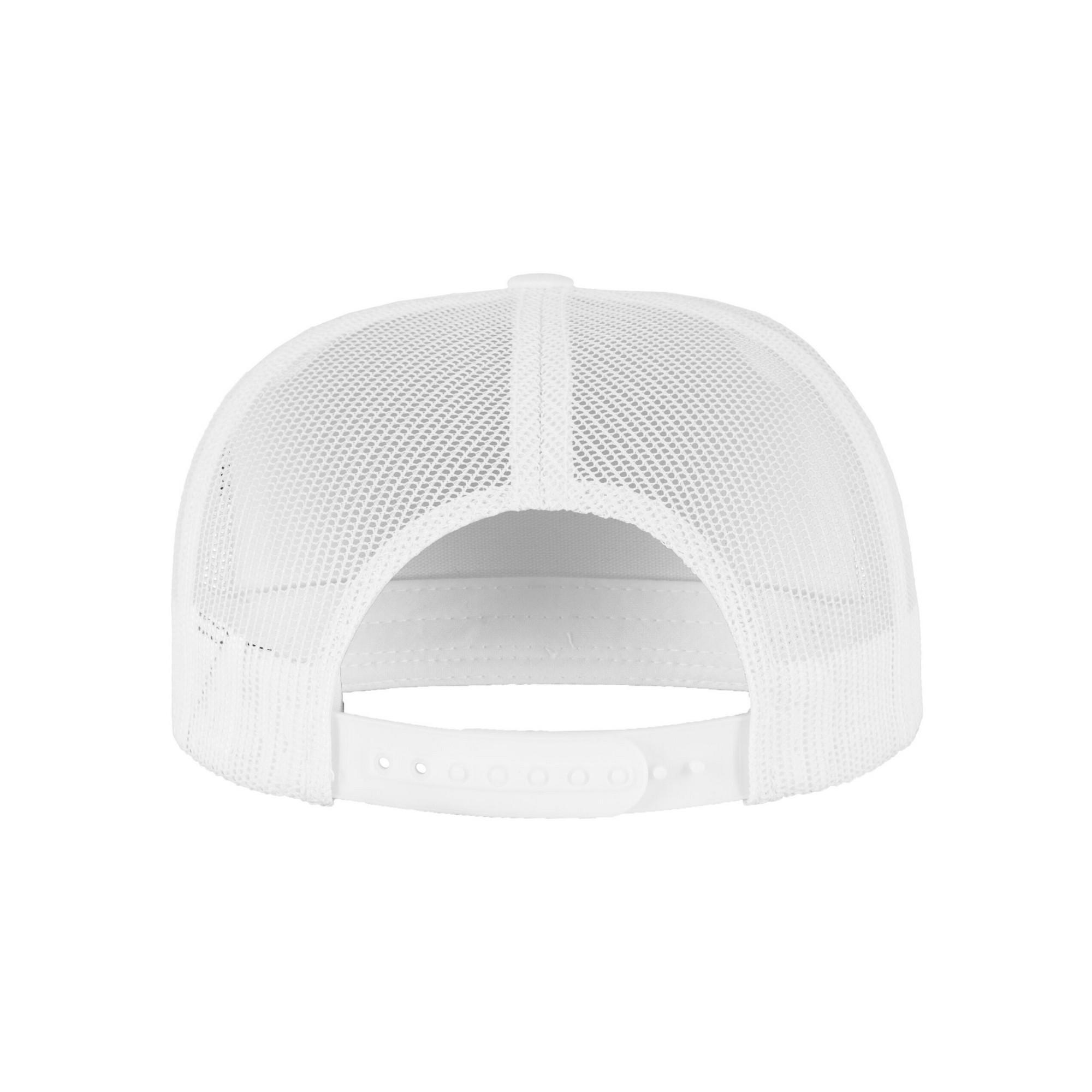 Casquette Unisexe Adulte Retro Trucker (Blanc) 2/4