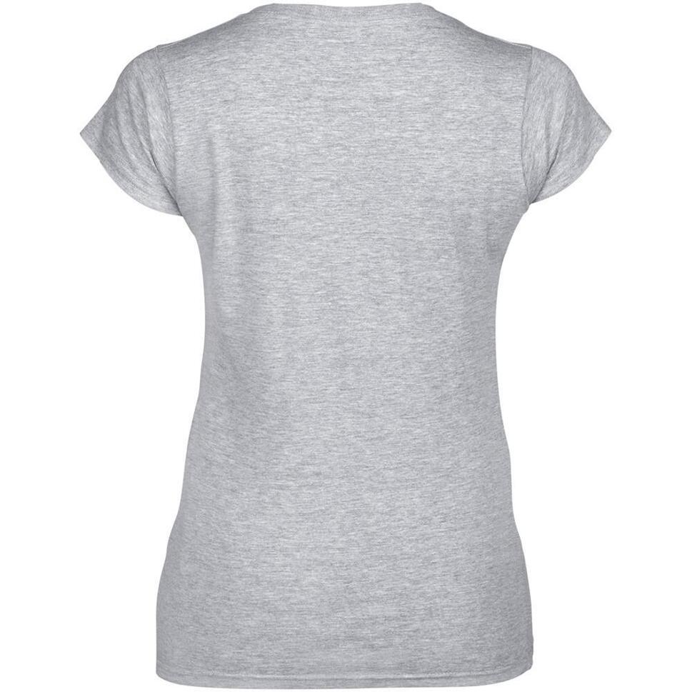 Koszulka Damska Krótki Rękaw VNeck