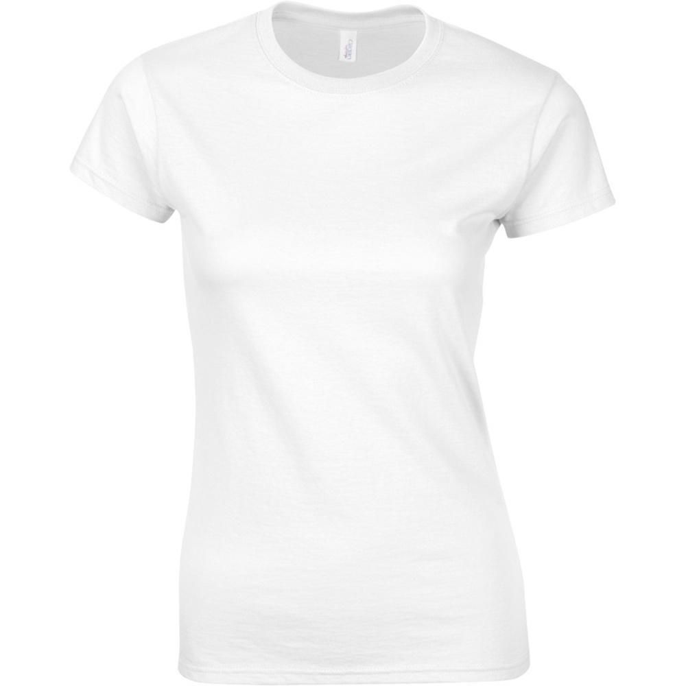 Ladies Soft Style Short Sleeve TShirt (White)
