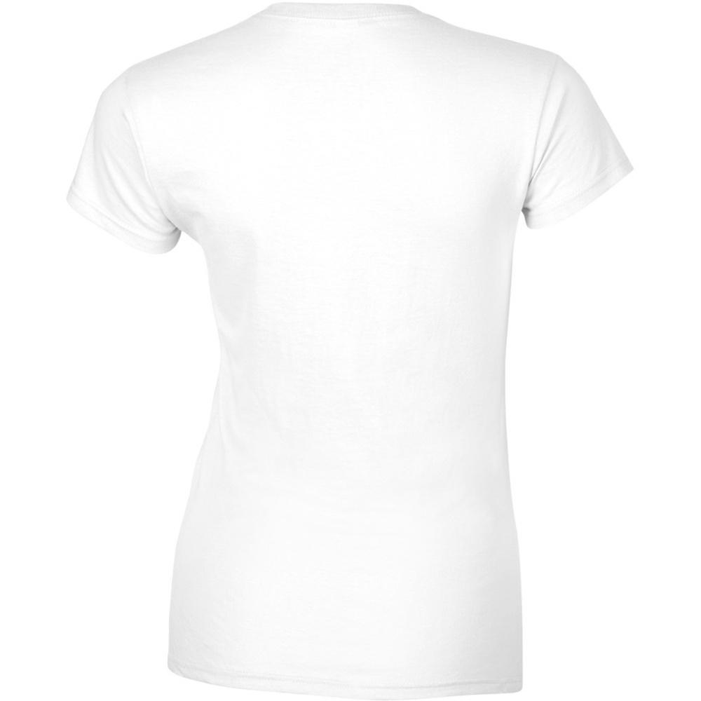 Tshirt À Manches Courtes Femme (Blanc) 2/3