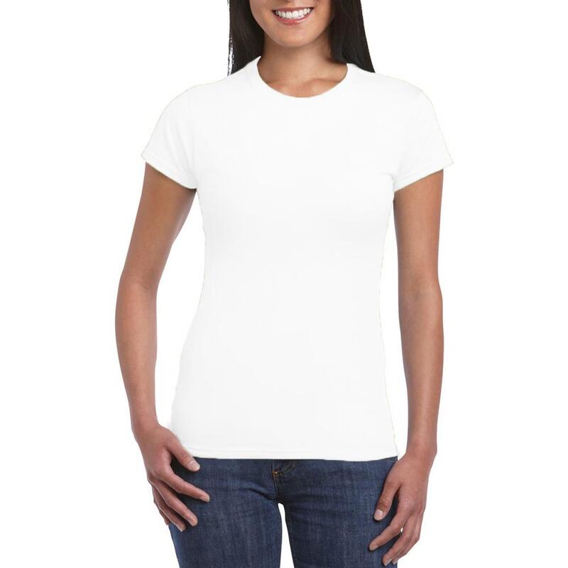 Tshirt À Manches Courtes Femmes (Blanc)
