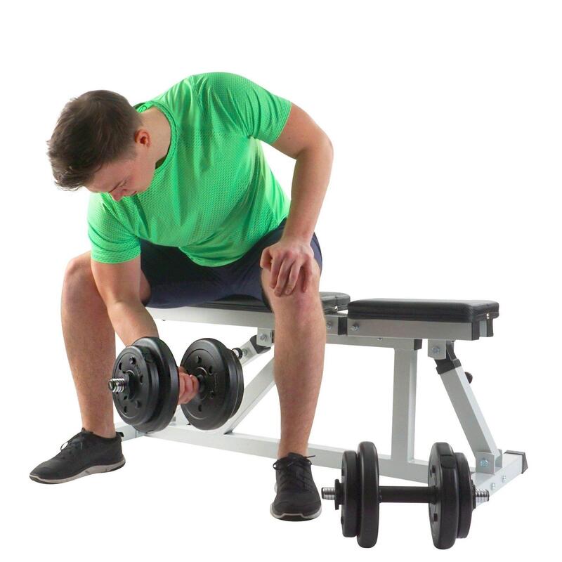 Set de placi de greutati 5 KG (4x1.25 KG) 30 si 31mm umplute cu ciment