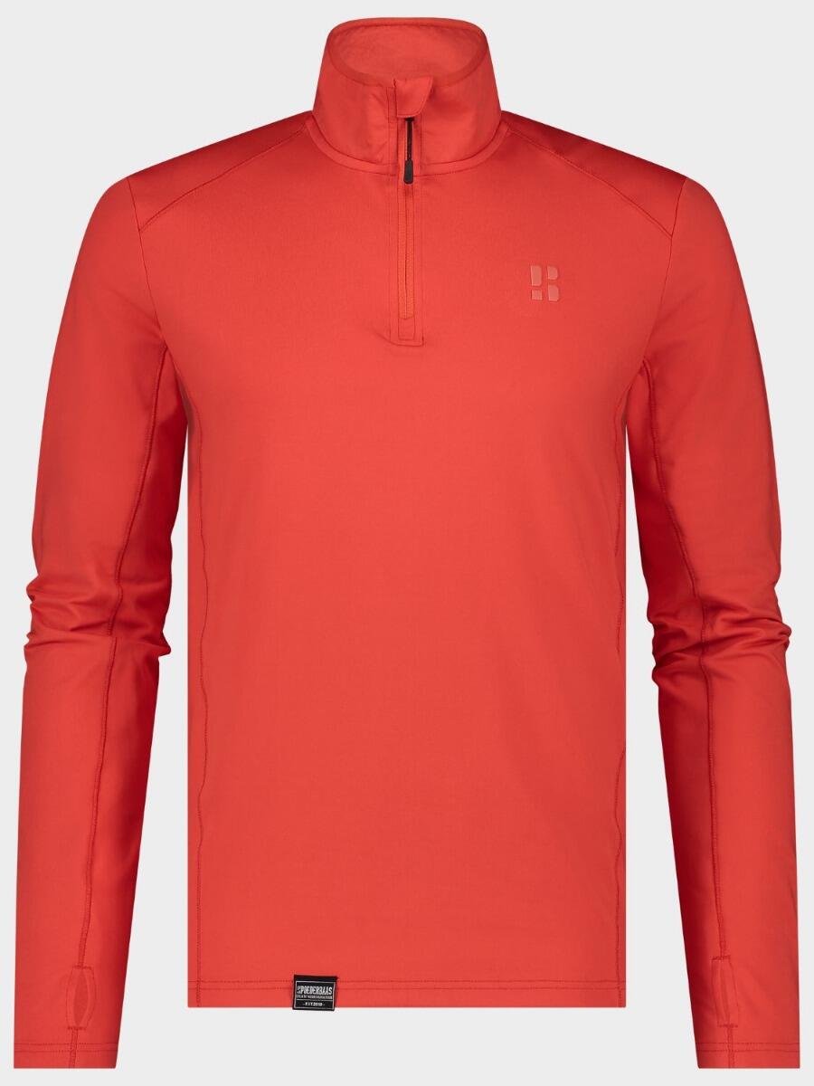 Pull intermédiaire Four Seasons pour homme léger rouge mandarine 3/7