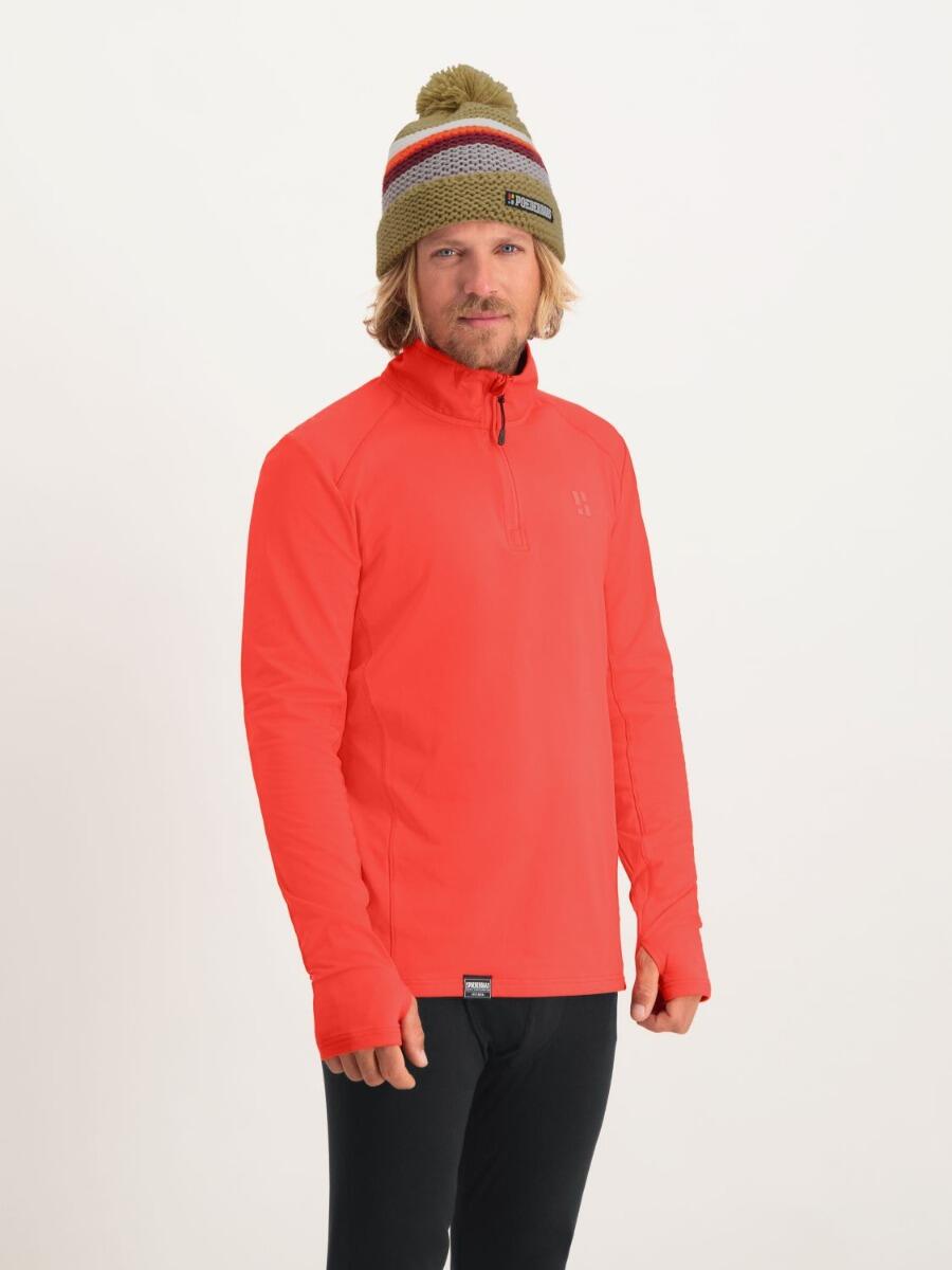 Pull intermédiaire Four Seasons pour homme léger rouge mandarine 5/7