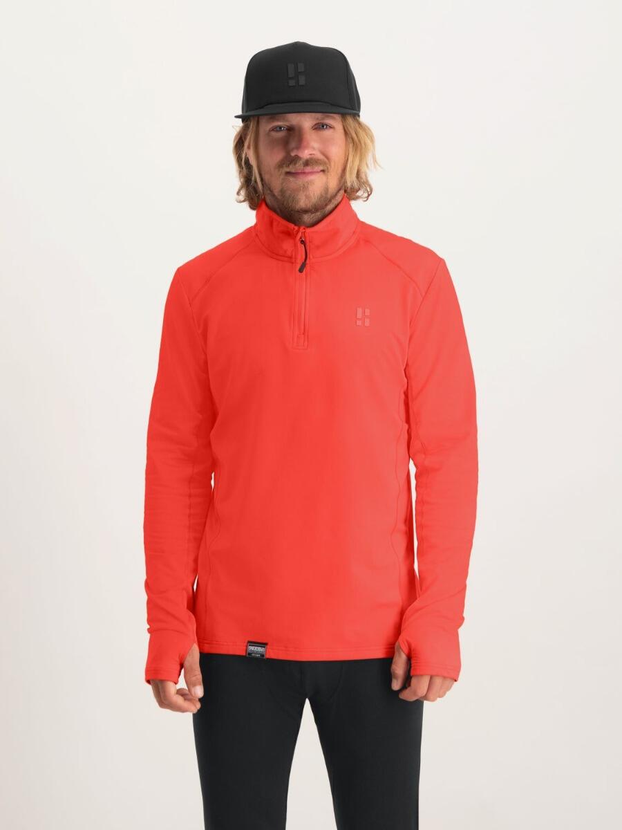 Pull intermédiaire Four Seasons pour homme léger rouge mandarine 6/7