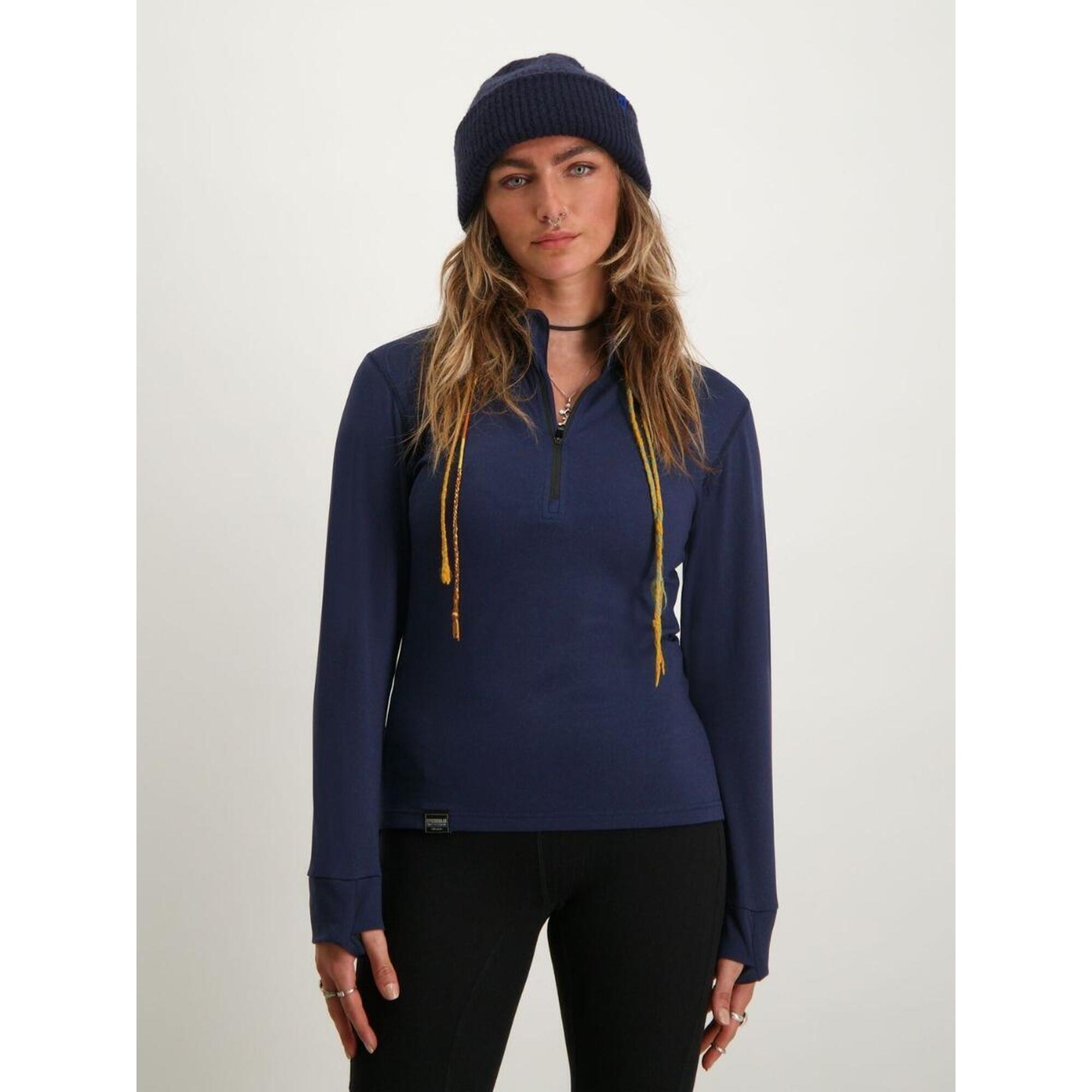 Poederbaas - Pull De Ski Femme Arctic Marine - Sous Veste - Bleu - Decathlon