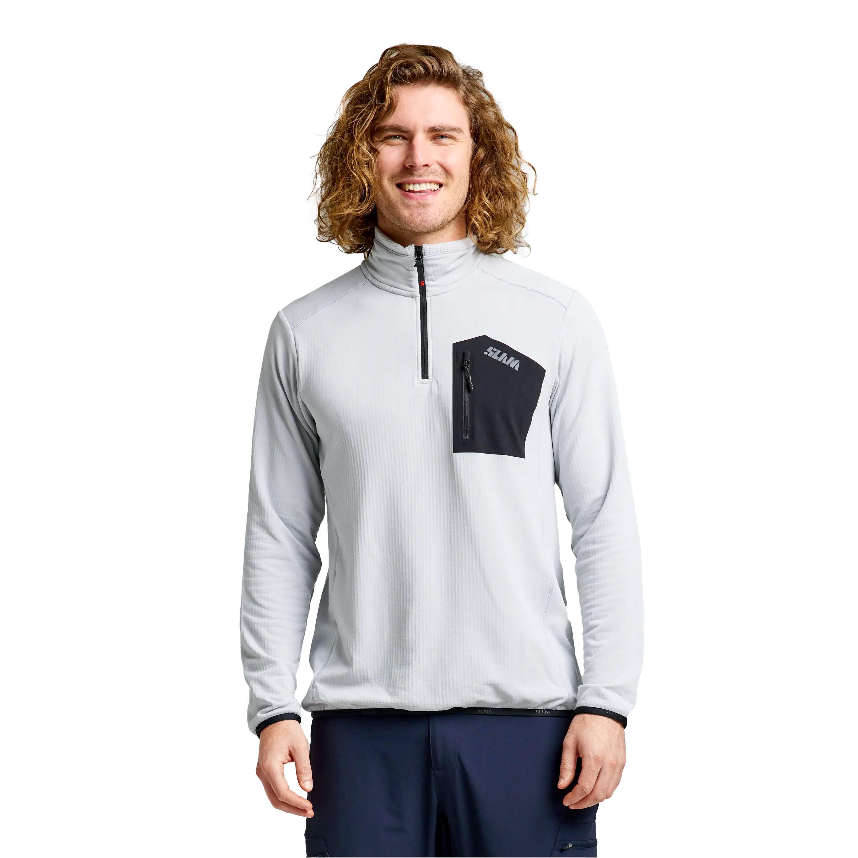 Slam - Sweat-shirt En Polaire Grillé Lgt Slam Act Adulte - Pull - Gris - Decathlon