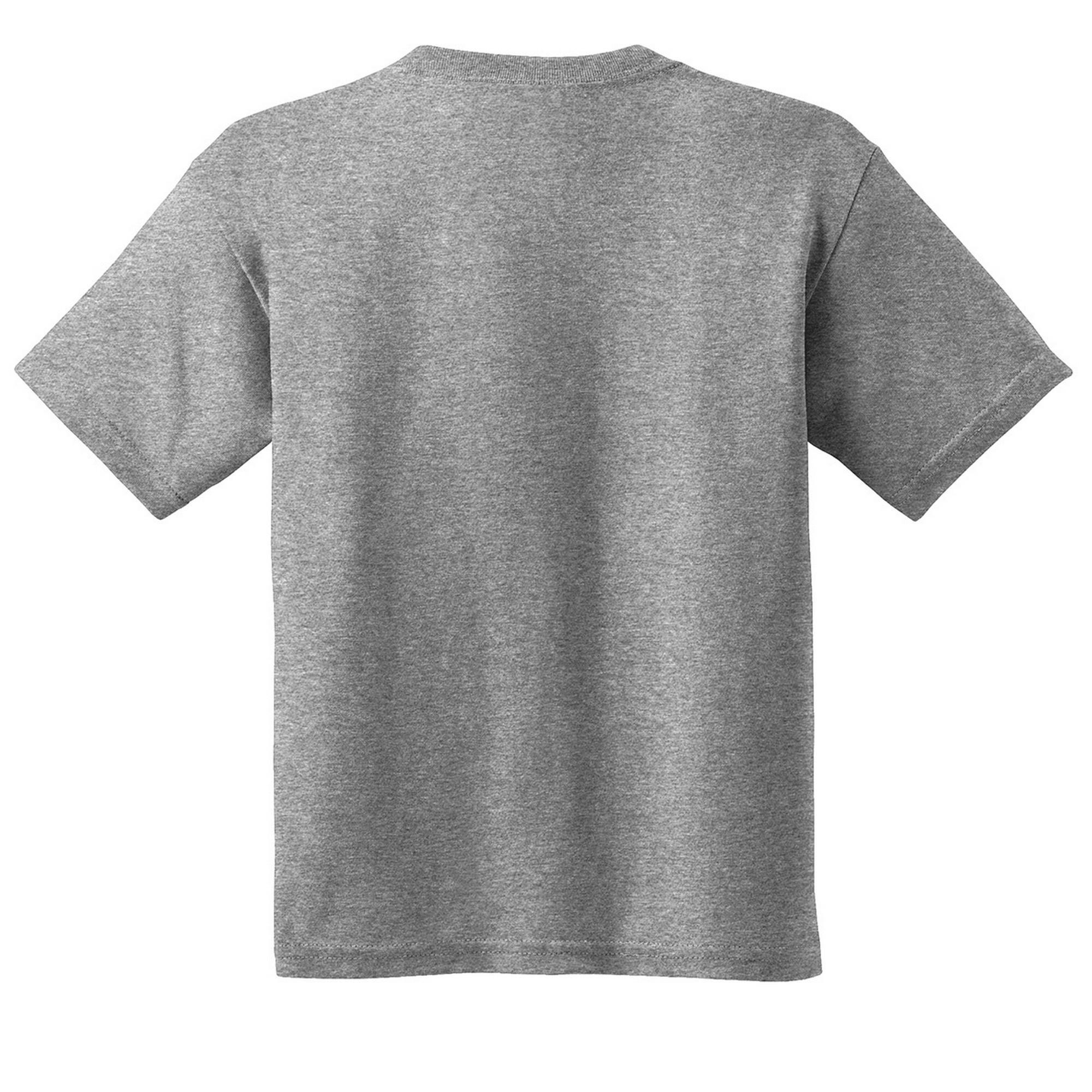 Tshirt Unisexe En Coton Lourd Pour Jeunes (Graphite) 2/2