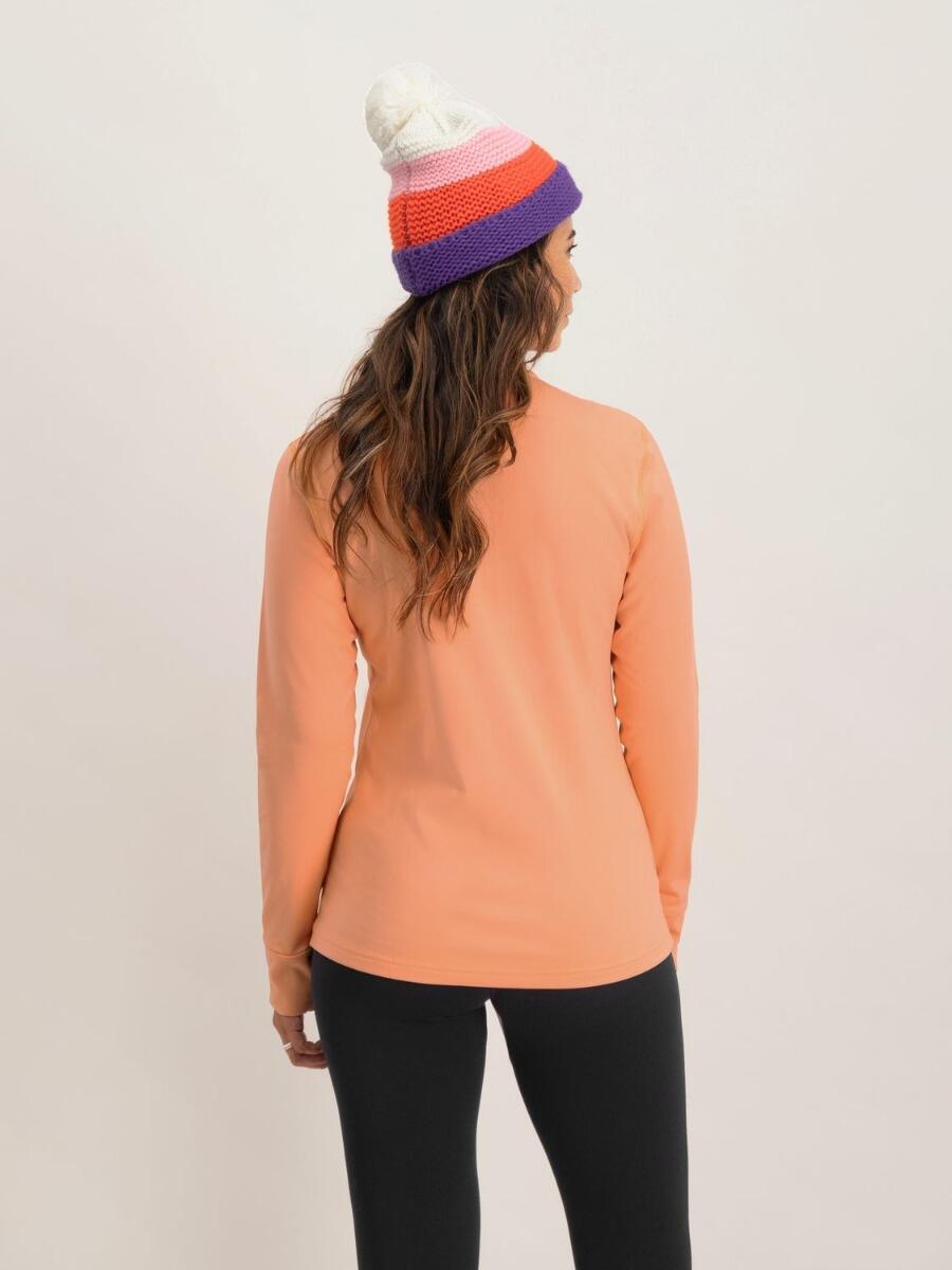 Pull de ski femme Arctic Apricot 2/7