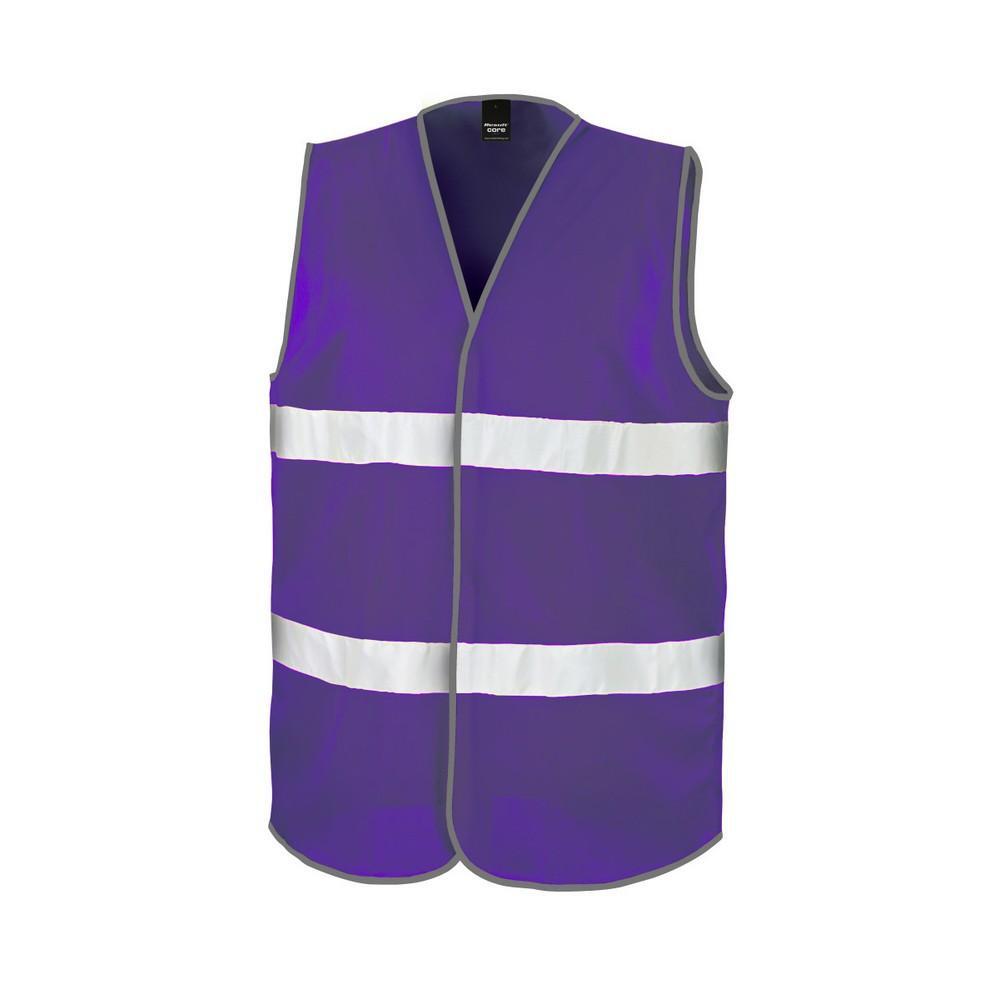Adultos Unisexo de Salvaguarda Aumentar a Visibilidade do Colete (Roxo) 2/3