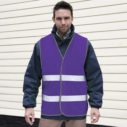 SAFEGUARD By Gilet Haute Visibilité ENHANCE Adulte (Violet)