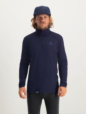 Poederbaas four seasons midlayer pully heren lightweight navy