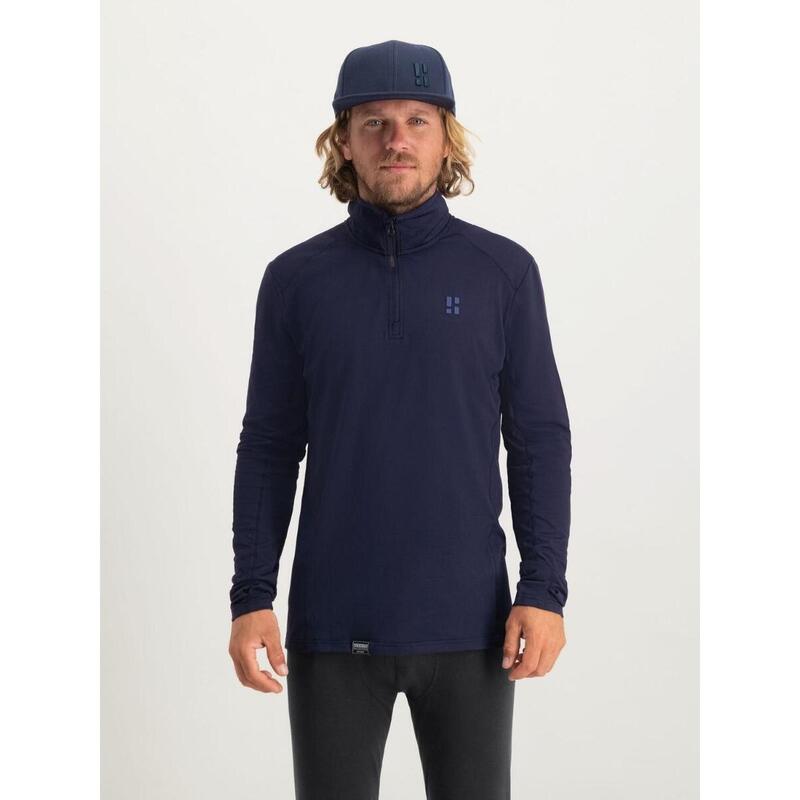 Pull intermédiaire Four Seasons pour homme léger Marine