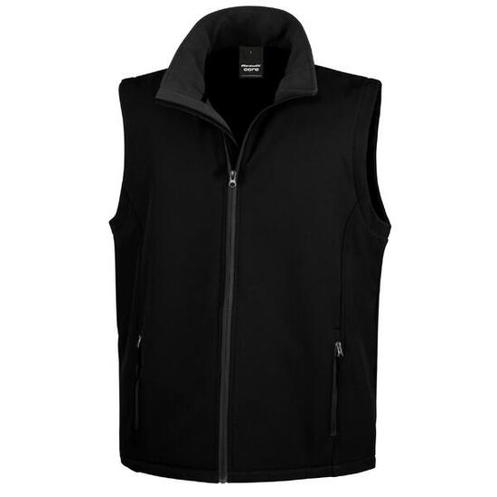 Veste Sans Manches PRINTABLE Homme (Noir)