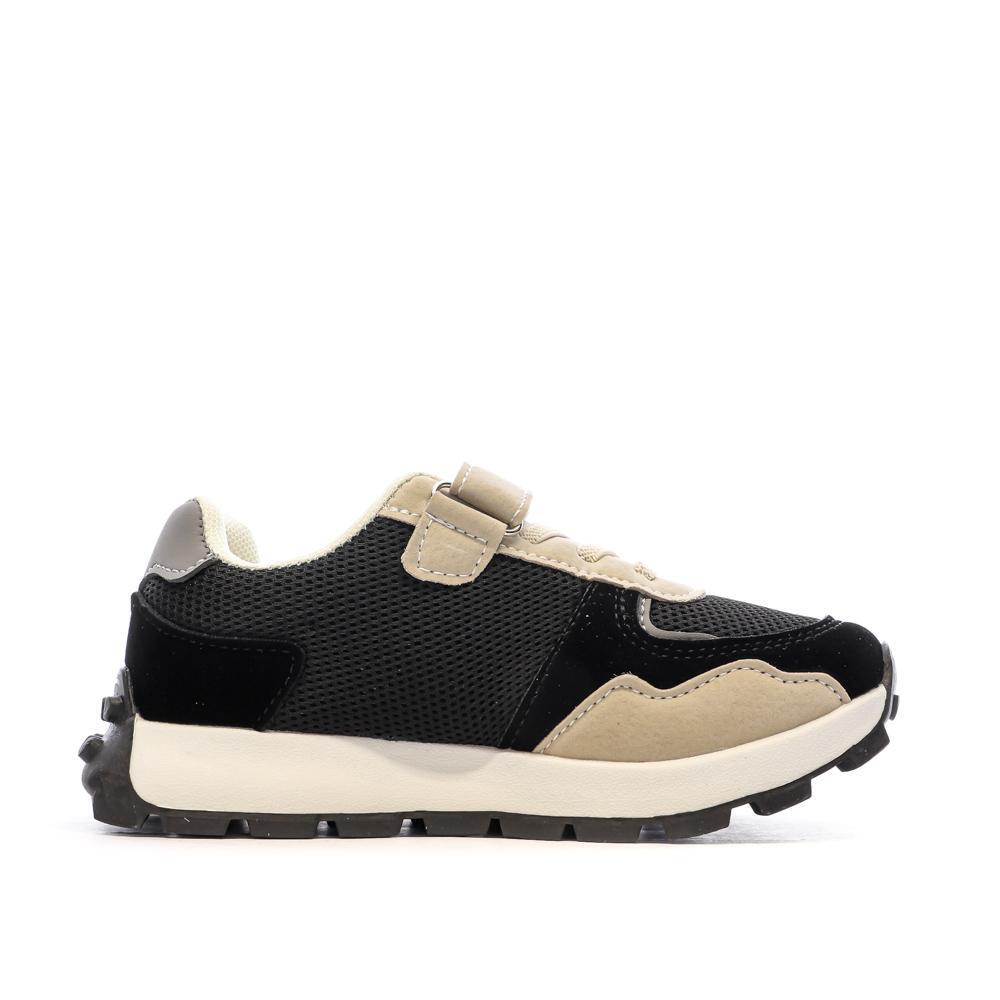 Zapatillas Lotto Capri para niño - Negro/Beige 2/7