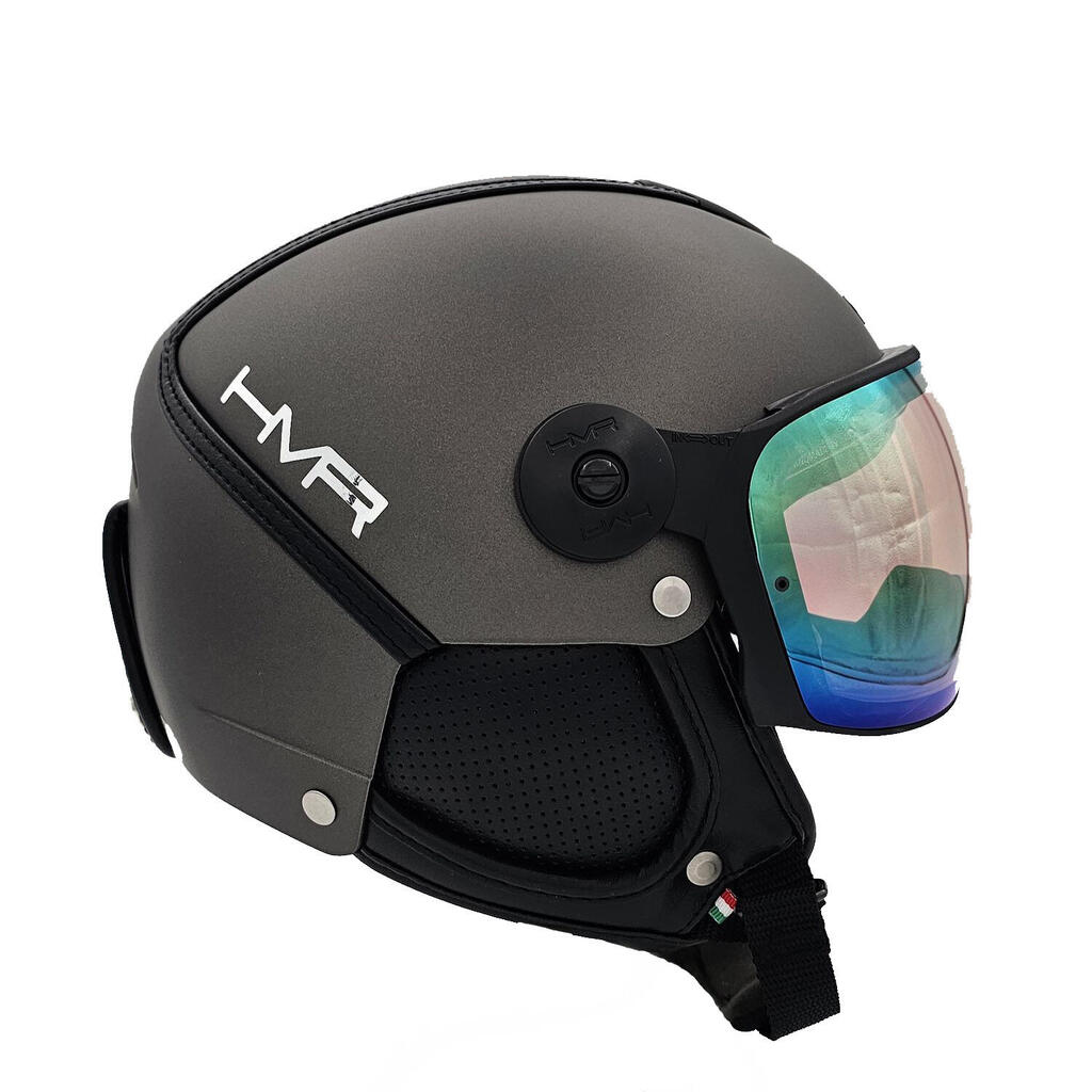 Hmr H3 Heritage Line Photo S1-S4 Men's Grey Ski Helmet