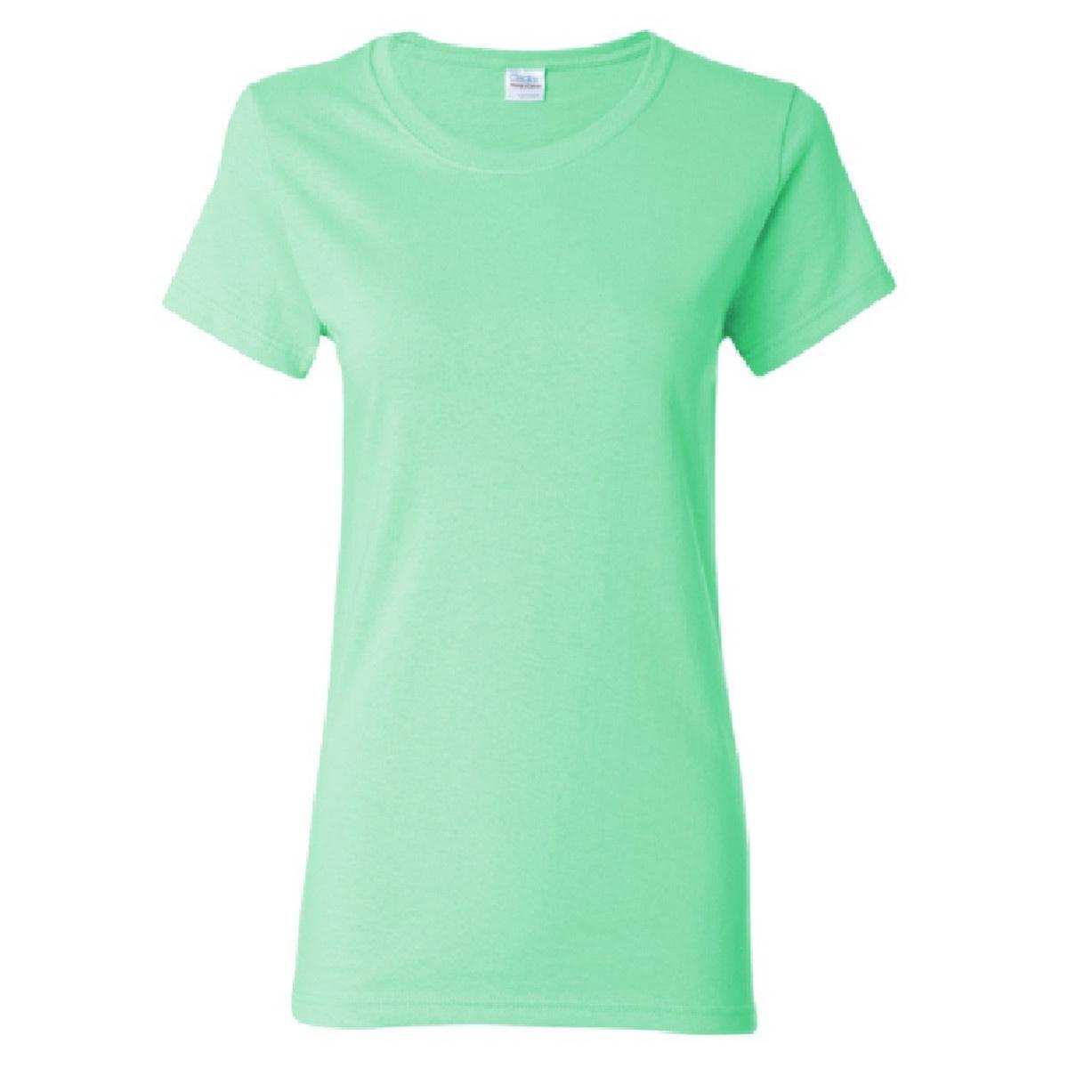 Damska Koszulka T-shirt Krótki Rękaw Top