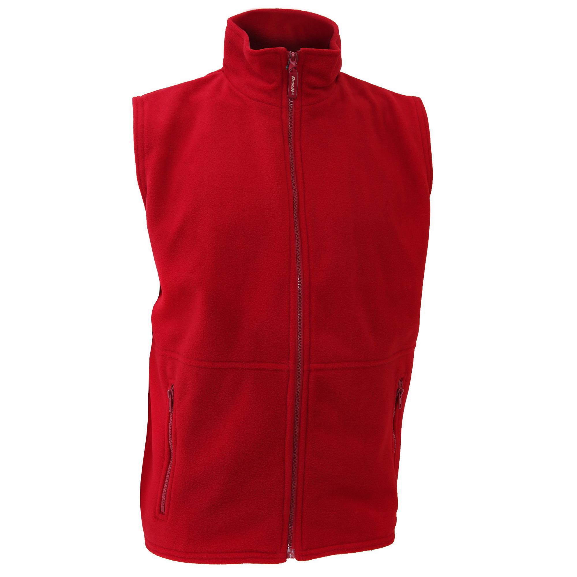 Casaco Masculina Fleece (Vermelho) 2/3