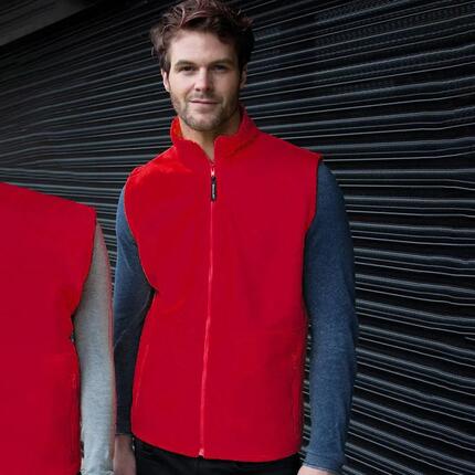 Core Gilet Polaire Antiboulochage Homme (Jaune)