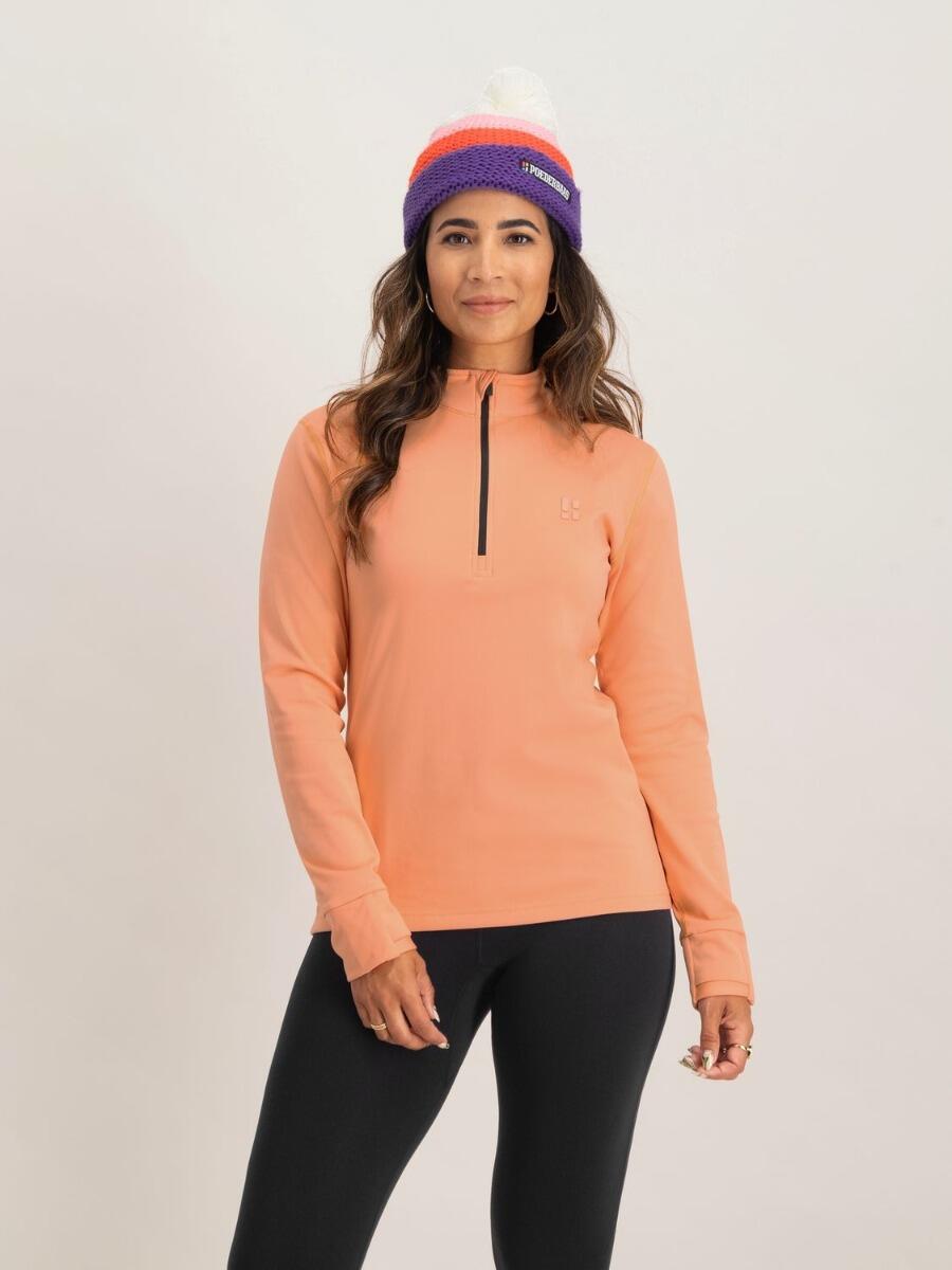POEDERBAAS Skipullover für Damen Arctic Apricot