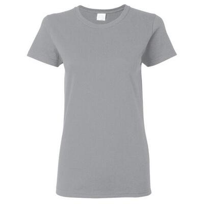 Maglietta 100% Cotone Donna Gildan Verde Menta