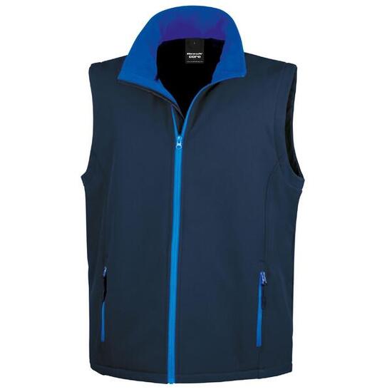 Veste Sans Manches PRINTABLE Homme (Bleu Marine / Bleu Roi)