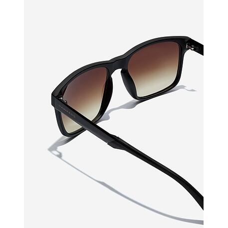 HAWKERS - Lunettes de soleil pour homme et femme PEAK METAL - BLACK SMOKY BROWN 7/8