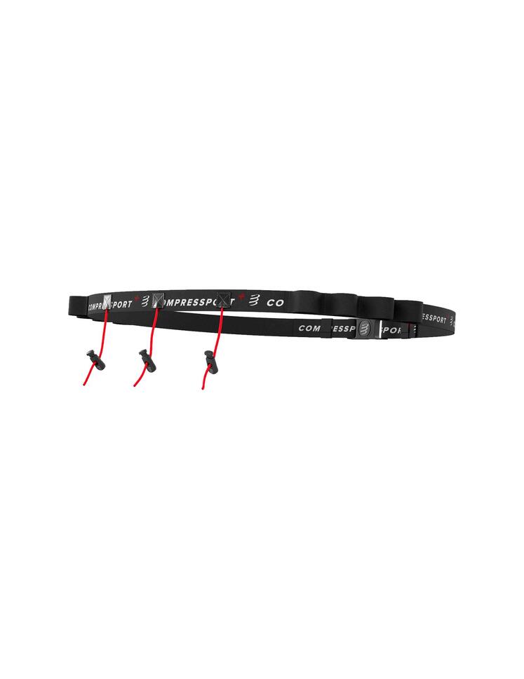 Pas biegowy Compressport Race Belt - black