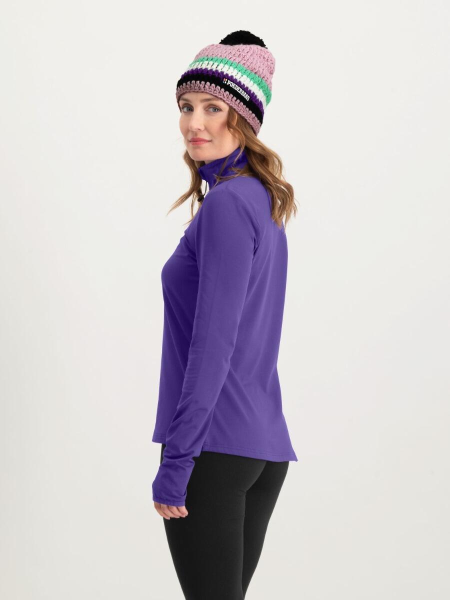 Four Seasons Midlayer-Pullover für Damen, leicht, Lila 2/6
