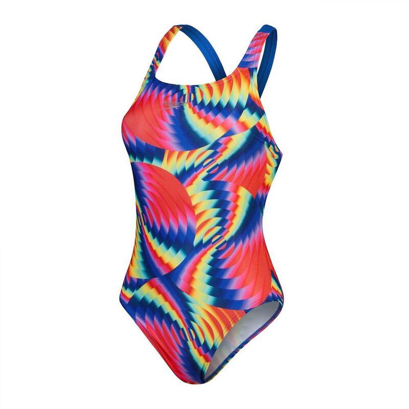 Costum de baie pentru femei Speedo Allover Digital Leaderback