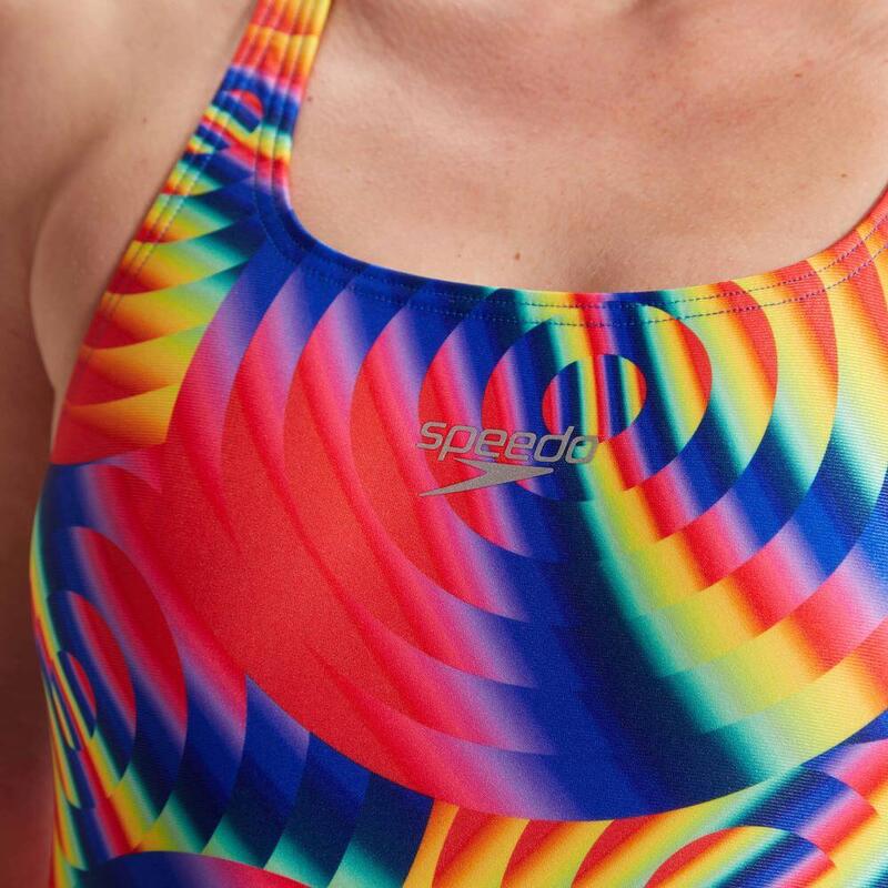 Costum de baie pentru femei Speedo Allover Digital Leaderback