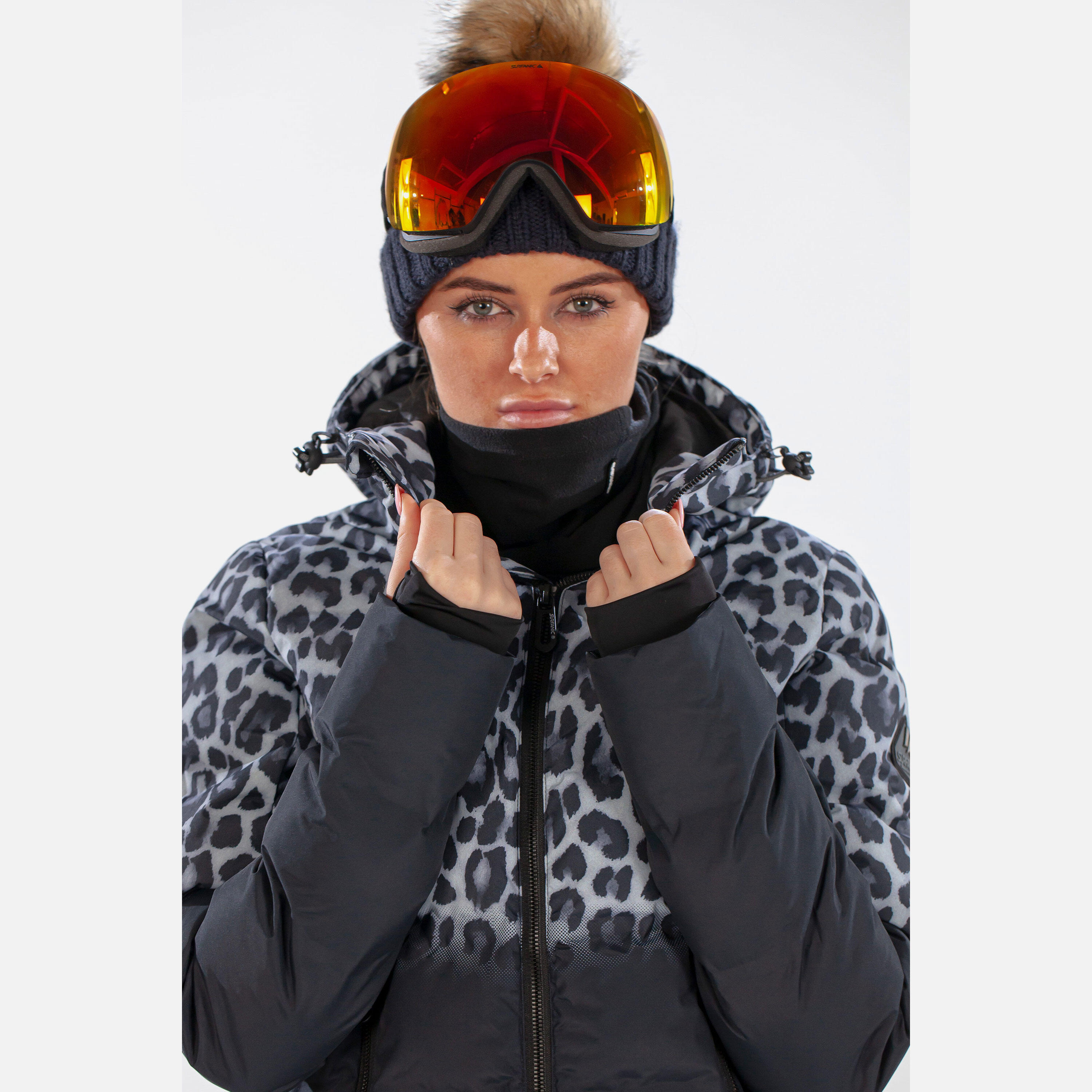 Venus Womens Jag Ski Jacket Black SURFANIC | Decathlon