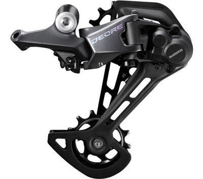 Shimano deore m6100 achterderailleur 12-speed sgs - directe montage - zwart