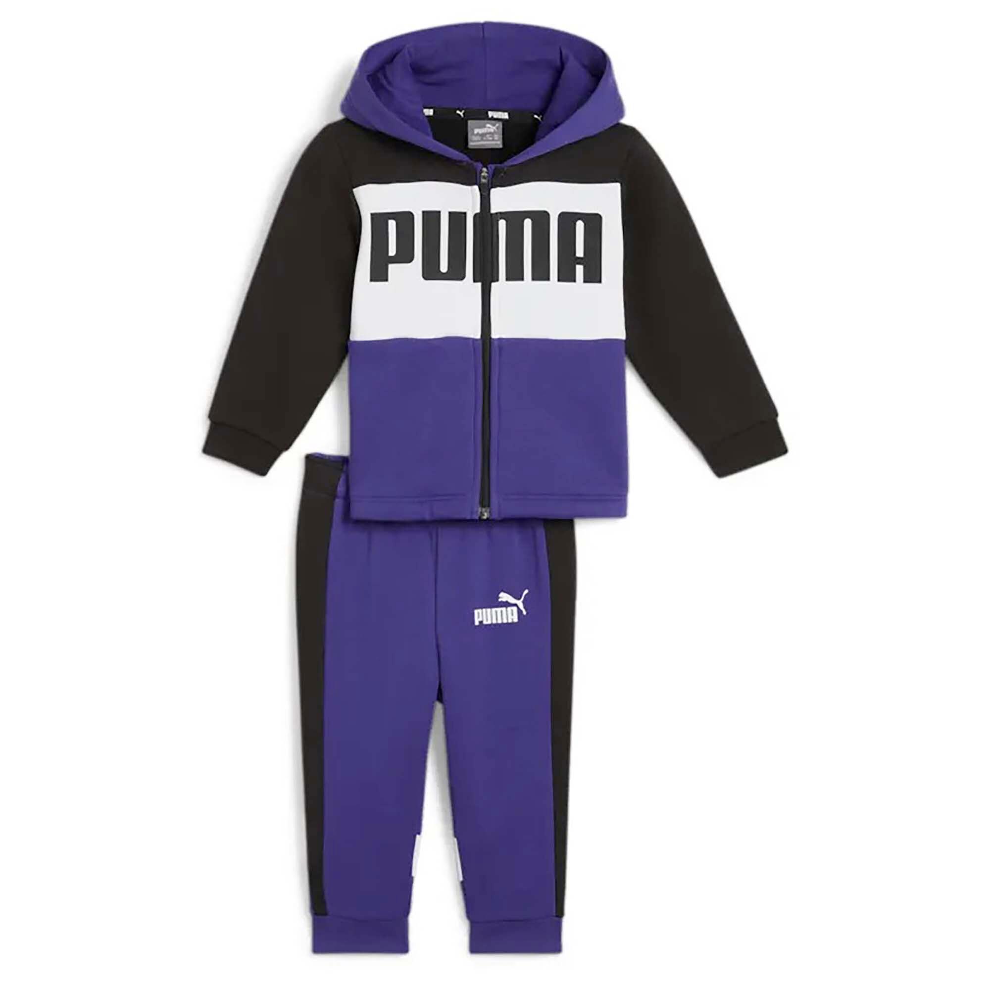 Tute Puma Minicats Colorblock Jogger Fl Junior 1/2