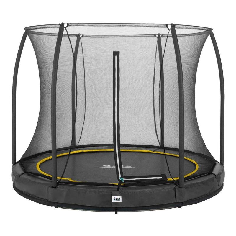 Trampoline - Sol Comfort Edition - 427 cm - Rond Noir