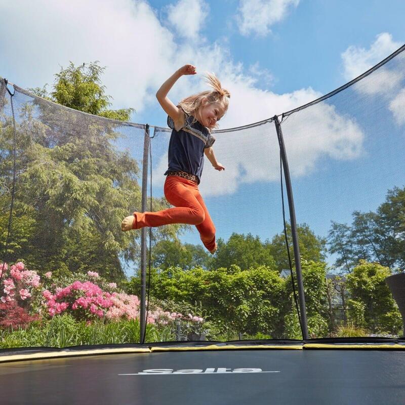 Trampoline - Sol Comfort Edition - 305 cm - Rond Noir