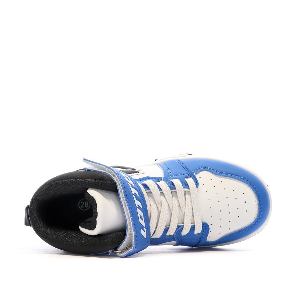 Zapatillas Lotto Ravenne para niño - Azul/Negro 4/7