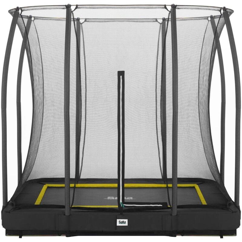 Trampoline - Sol Comfort Edition - 214 x 153 cm - Rectangulaire Noir