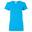 Tshirt À Manches Courtes Coupe Féminine Femme (Saphir)