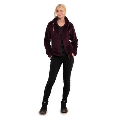 Icepeak Colony Teddy Fleecejacke Damen Langhaarfleecejacke
