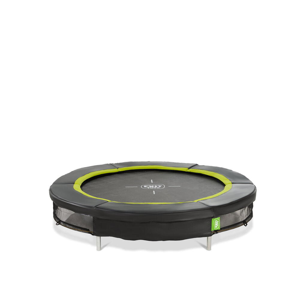 EXIT Silhouette Ground Sports Trampoline 6ft – Black